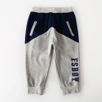 2016夏季新款男童短裤拼接字母印花裤子FS227117