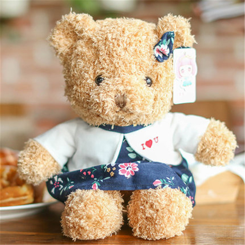 心向绒 泰迪熊求婚熊公仔抱心小熊毛绒玩具可爱布娃娃送女友儿童创意
