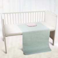 oinme艾茵美婴儿凉席 宝宝婴儿床儿童席子 幼儿园套装草席0-3岁夏