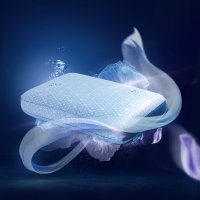 艾茵美太空记忆棉枕头冰丝枕 正品夏凉记忆枕头枕护颈枕枕头