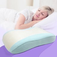 艾茵美 学生记忆枕头护颈枕脊椎枕 老年人枕 记忆枕