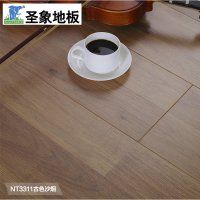 【包辅料】圣象F4星环保强化复合地板6000-9000转V型槽E1 双拼橡木系列 三色可选 质感浮雕