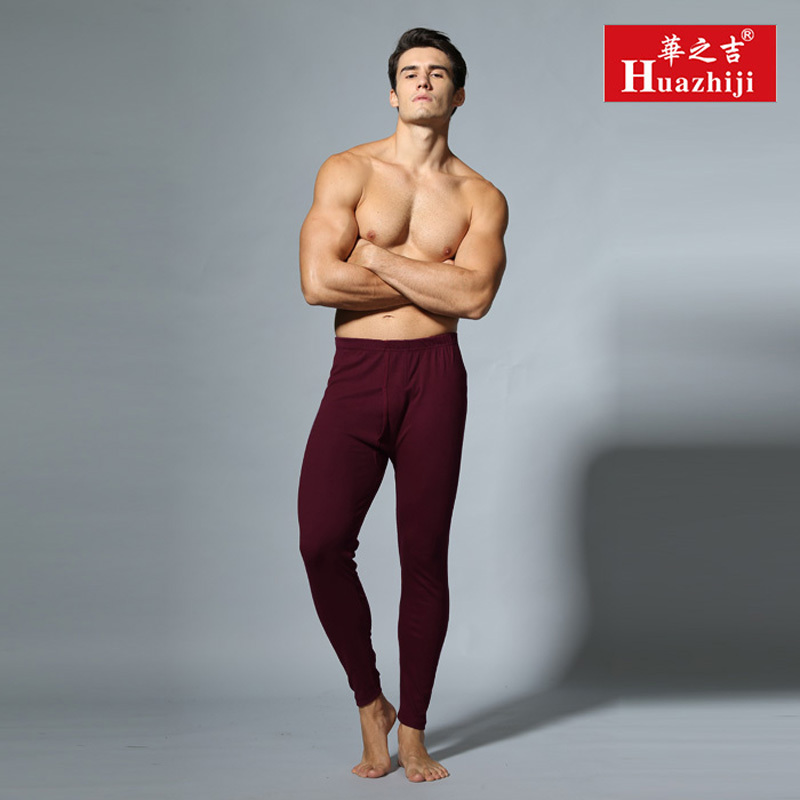 华之吉加绒保暖裤 加棉绒秋裤棉裤线裤衬裤棉毛裤保暖裤男