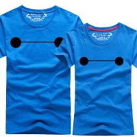 承翼 新款短袖T恤女士情侣装夏装 休闲修身韩版潮男女半袖衫大码印花 BN-大白眼