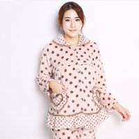 加厚貂绒孕妇月子装哺乳衣套装XC304765#9507