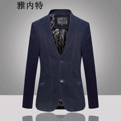 雅内特2015新款男小西装韩版修身西服休闲商务西装外套XC1085108#6940