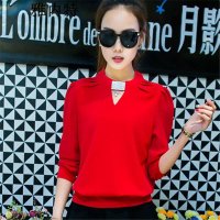 雅内特216女士韩版宽松时尚百搭打底衫短裙两件套装裙