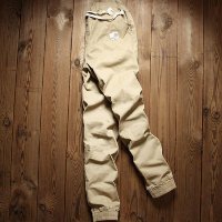 雅内特男装修身弹力休闲裤束脚裤