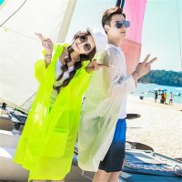 2016春夏男女情侣装大码防晒衣长袖披肩外套薄中长款开衫