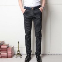 2016春夏新款男式休闲裤修身弹力小脚裤男裤1