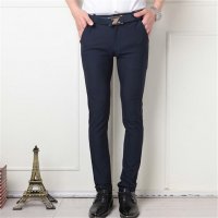 2016夏季新款男式休闲裤修身弹力小脚裤男1