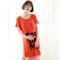 2016夏季热卖新款哺乳服 可外穿孕妇睡裙女