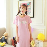 2016女夏季新款短袖甜美显瘦睡衣少女家居服