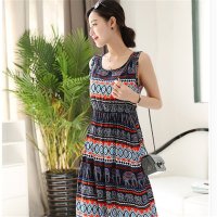 2016夏装新款韩版小花裙沙滩裙度假连衣裙