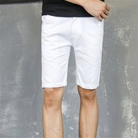 2016弹力男士牛仔短裤夏季超薄五分裤