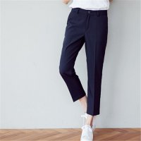 2016薄款直筒阔腿裤西装裤九分女小脚休闲哈伦裤