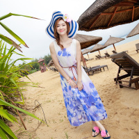 2016新款波西米亚长裙沙滩裙海边度假夏季大摆女连衣裙