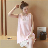 2016女装新款棉麻孕妇装背心宽松中长款连衣裙