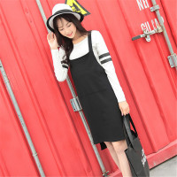 2016秋装孕妇连衣裙加厚长袖两件套孕妇装