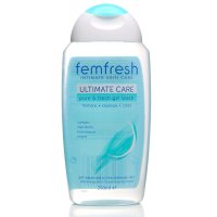 英国femfresh芳芯女性私处护理液250ml 清新芦荟
