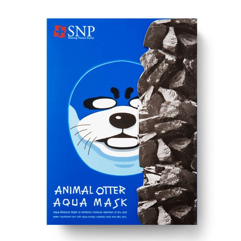 韩国SNP动物系列面膜 海豹补水保湿面膜10片装