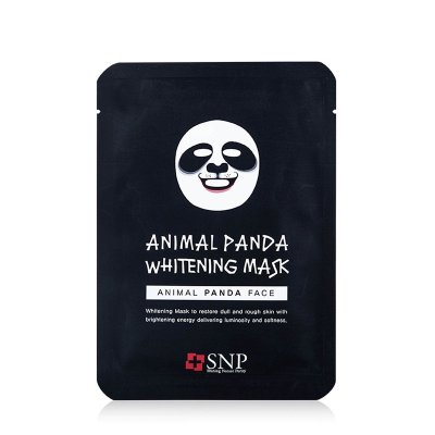 韩国SNP动物面膜系列 熊猫美白保湿面膜10片装