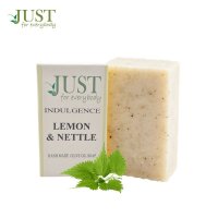 英国JUST SOAP手工皂 多功效洁面沐浴皂100g 柠檬蓖麻皂 提亮肤色 祛黄淡斑