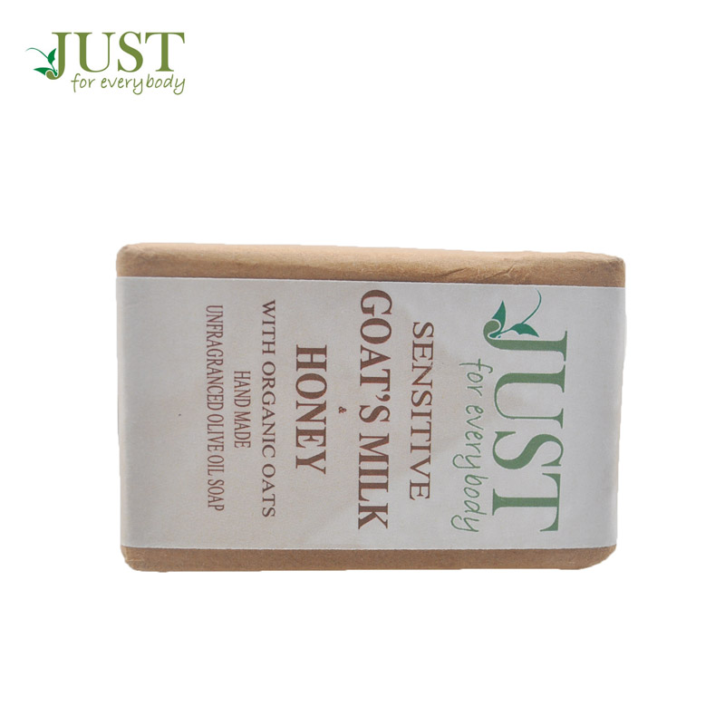 英国JUST SOAP手工皂 多功效洁面沐浴皂100g 山羊奶燕麦蜂蜜皂