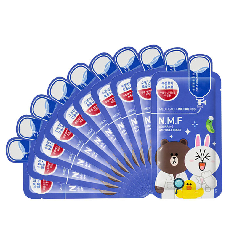 Mediheal 美迪惠尔 可莱丝卡通限量版动物面膜10片 N.M.F 补水保湿