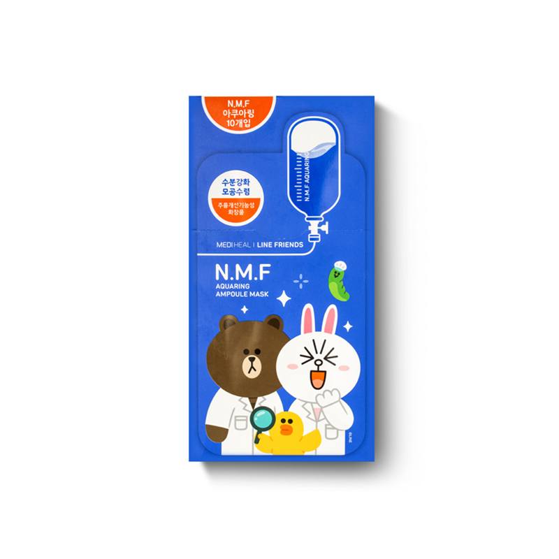 Mediheal 美迪惠尔 可莱丝卡通限量版动物面膜10片 N.M.F 补水保湿