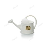 日本爱丽思 浇花壶 洒水壶 长嘴浇水壶 塑料养花壶 浇花喷水壶 3.8L 白色