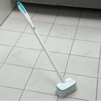 日本 卫浴清洁刷 地板刷 瓷砖缝隙刷 多功能浴缸刷 附毛发夹