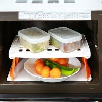 日本微波炉架 分层加热架 置物架 碟碗架 分隔架 叠加架720