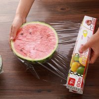 日本食品保鲜膜盒装切割器大卷微波炉加热保鲜冷藏冷冻膜