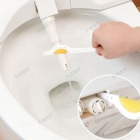 日本 马桶刷洗厕刷座便器喷头清洁刷卫洗丽喷嘴海绵缝隙死角刷