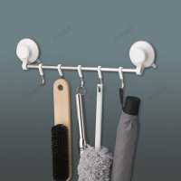 日本 强力挂钩 吸盘挂钩 强力5连钩 吸壁挂钩 钩子 强力5连钩 /承重5kg