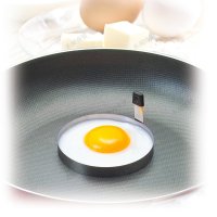 日本进口圆形煎蛋圈不锈钢煎蛋器煎鸡蛋模具荷包蛋煎饼模具