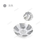 英国JOSEPH 蒸格 蒸笼 折叠蒸架 蒸屉 烹饪蒸盘 厨房蒸篦子蒸菜架 灰色