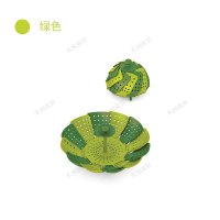 英国JOSEPH 蒸格 蒸笼 折叠蒸架 蒸屉 烹饪蒸盘 厨房蒸篦子蒸菜架 绿色