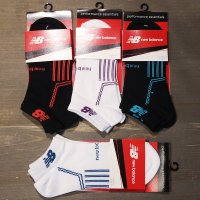 正品NEW BALANCE/NB 新百伦男女款多色短筒袜子AAS53629 21
