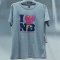NewBalance/NB 新百伦2016夏女款可爱我爱NB休闲短袖上衣T恤衫AWT62633