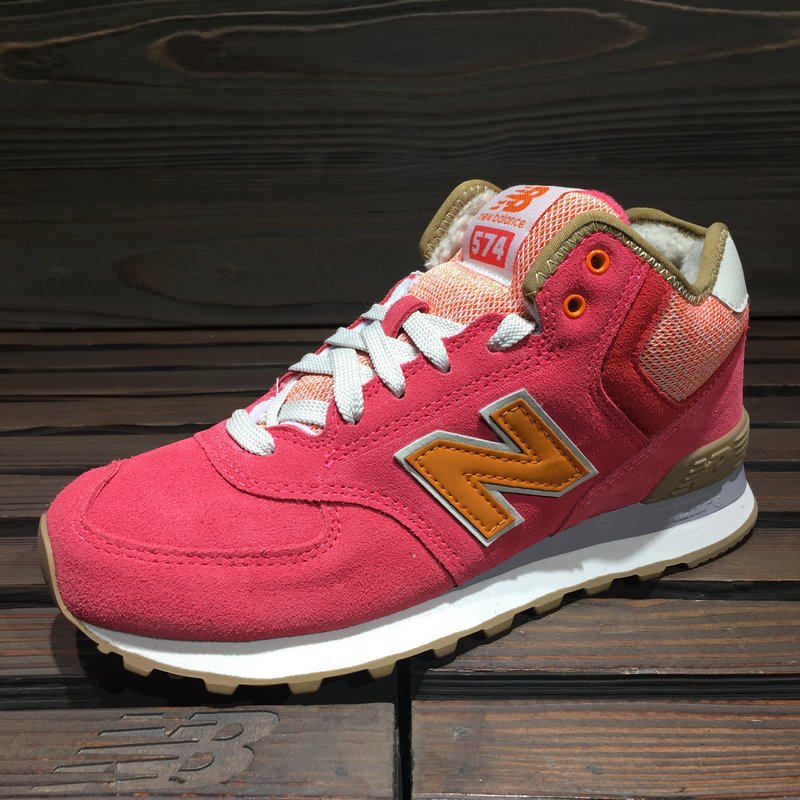 新百伦(new balance)跑步鞋 new balance/nb 574系列女鞋高帮保暖加毛