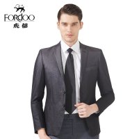虎都 男士西服免烫商务休闲便西装2016春季新款