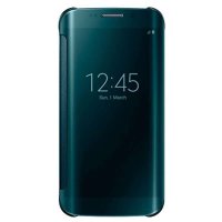 三星s6手机壳 S6 edge原装皮套 S6 edge手机套双曲面屏镜面保护套