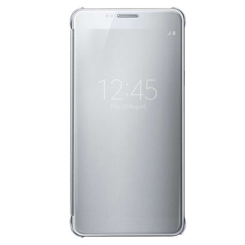 三星Note5原装镜面保护套 Note5翻盖手机套 Note5智能镜面 N9200原装手机壳 保护壳