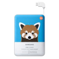 三星 SAMSUNG 8400毫安移动电源 手机充电宝 小熊猫 支持S7 S7edge手机