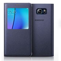 三星note5 原装智能皮套 手机壳休眠开窗保护套 Note5手机壳 Note5手机皮套