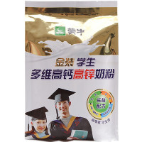 【新日期】蒙牛金装学生多维高钙高锌奶粉 学生奶粉 400g克 内含单独包装