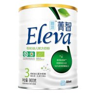 【新包装】雅培(Abbott)菁挚菁智Eleva有机系列幼儿配方奶粉3段900g*4罐装