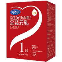 完达山金装元乳婴儿配方奶粉1段400g*6盒（比900克罐装优惠）